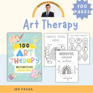 Art Therapy Activities - 100 Printable SEL Worksheets for Kids and Teens
